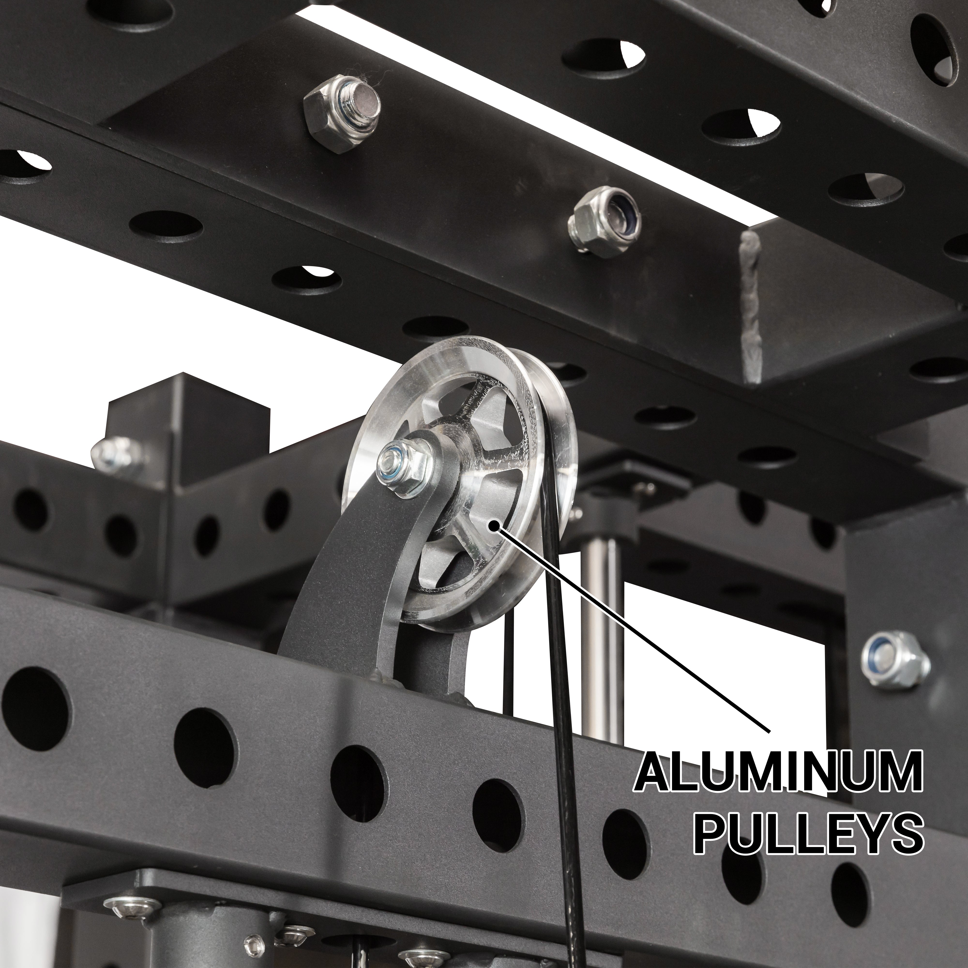 OLIJOY Commercial 4 Station Multi Gym Pin-Loaded System – Full Body Strength Training Machine