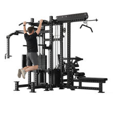 Load image into Gallery viewer, OLIJOY Commercial 4 Station Multi Gym Pin-Loaded System – Full Body Strength Training Machine
