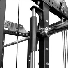 Load image into Gallery viewer, OLIJOY 3.0mm Dual Stack Smith &amp; Functional Trainer Power Rack
