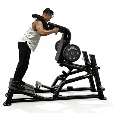 OLI JOY Plate Loaded Hack Squat Machine with Leverage System