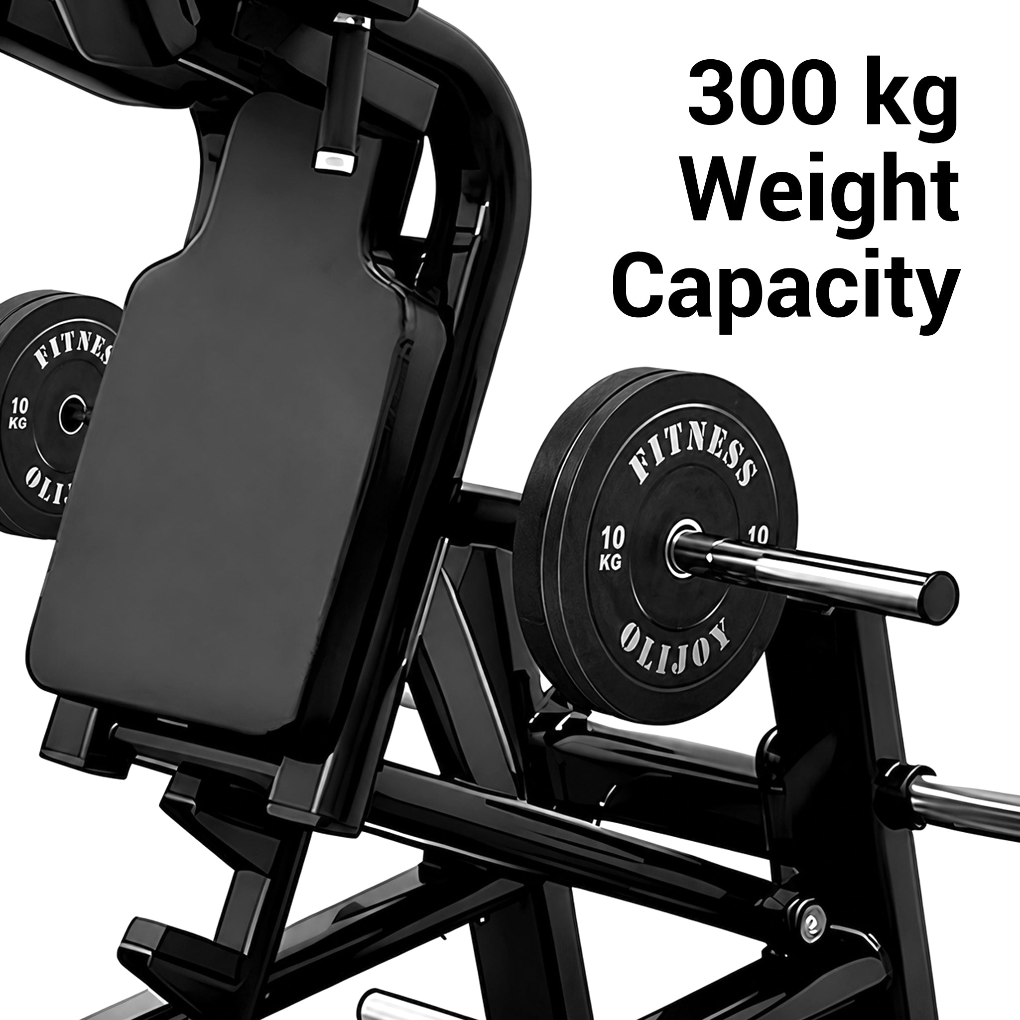 OLI JOY Plate Loaded Hack Squat Machine with Leverage System
