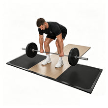 Load image into Gallery viewer, Oli Joy Commercial Grade Deadlift Platform with Shock-Absorbing Rubber Flooring for Heavy Lifting
