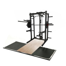 Load image into Gallery viewer, Oli Joy Commercial Grade Deadlift Platform with Shock-Absorbing Rubber Flooring for Heavy Lifting
