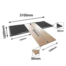 Load image into Gallery viewer, Oli Joy Commercial Grade Deadlift Platform with Shock-Absorbing Rubber Flooring for Heavy Lifting

