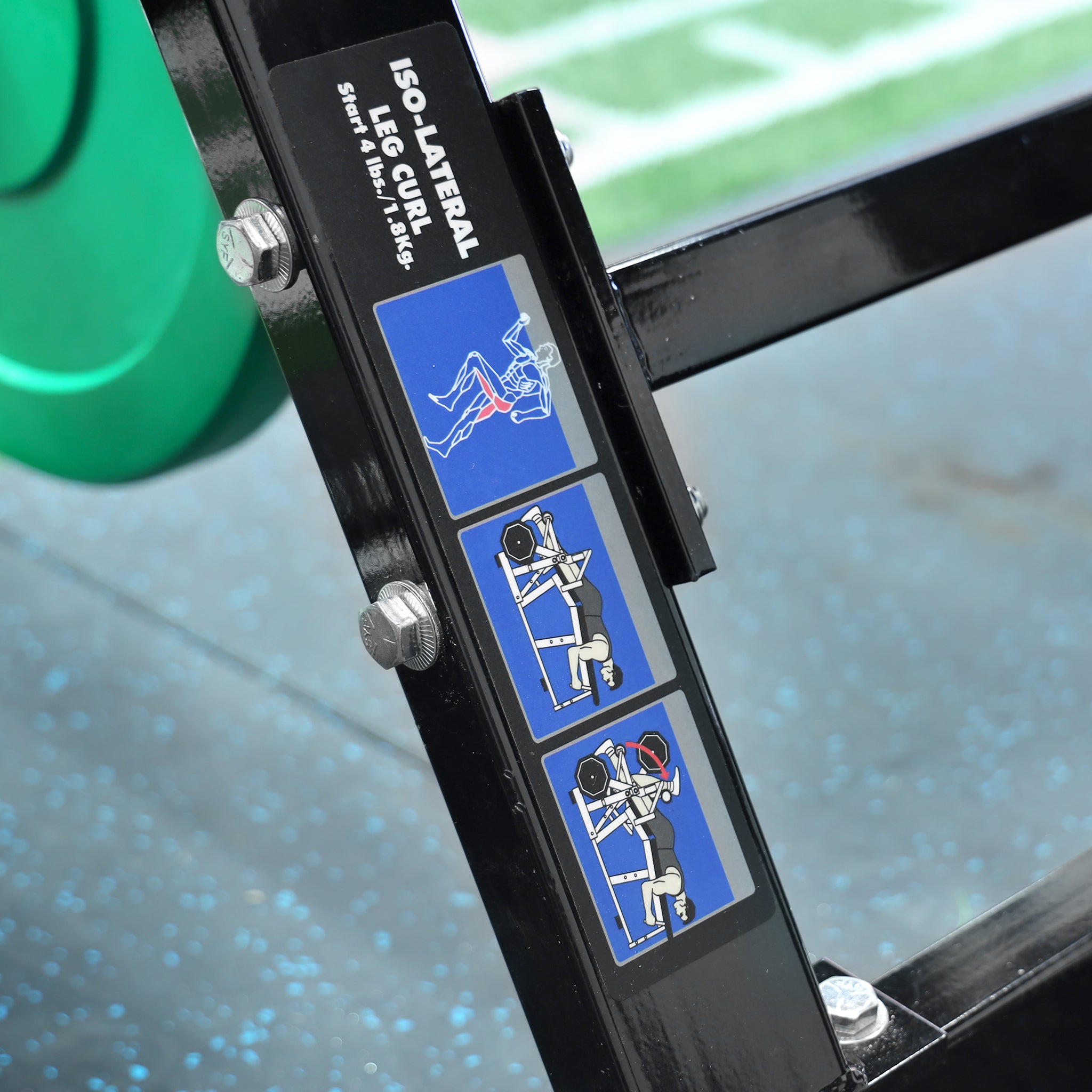 OLI JOY Iso-Lateral Plate Loaded Leg Curl Machine