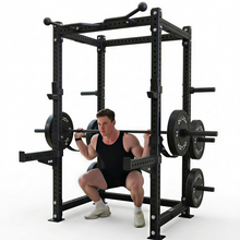 Load image into Gallery viewer, OLI JOY Heavy Duty Full Cage Rack with Safety Arms &amp; 3.0mm Steel Frame

