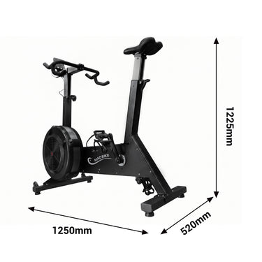 OLI JOY Air Resistance Spin Bike with 10-Level Resistance