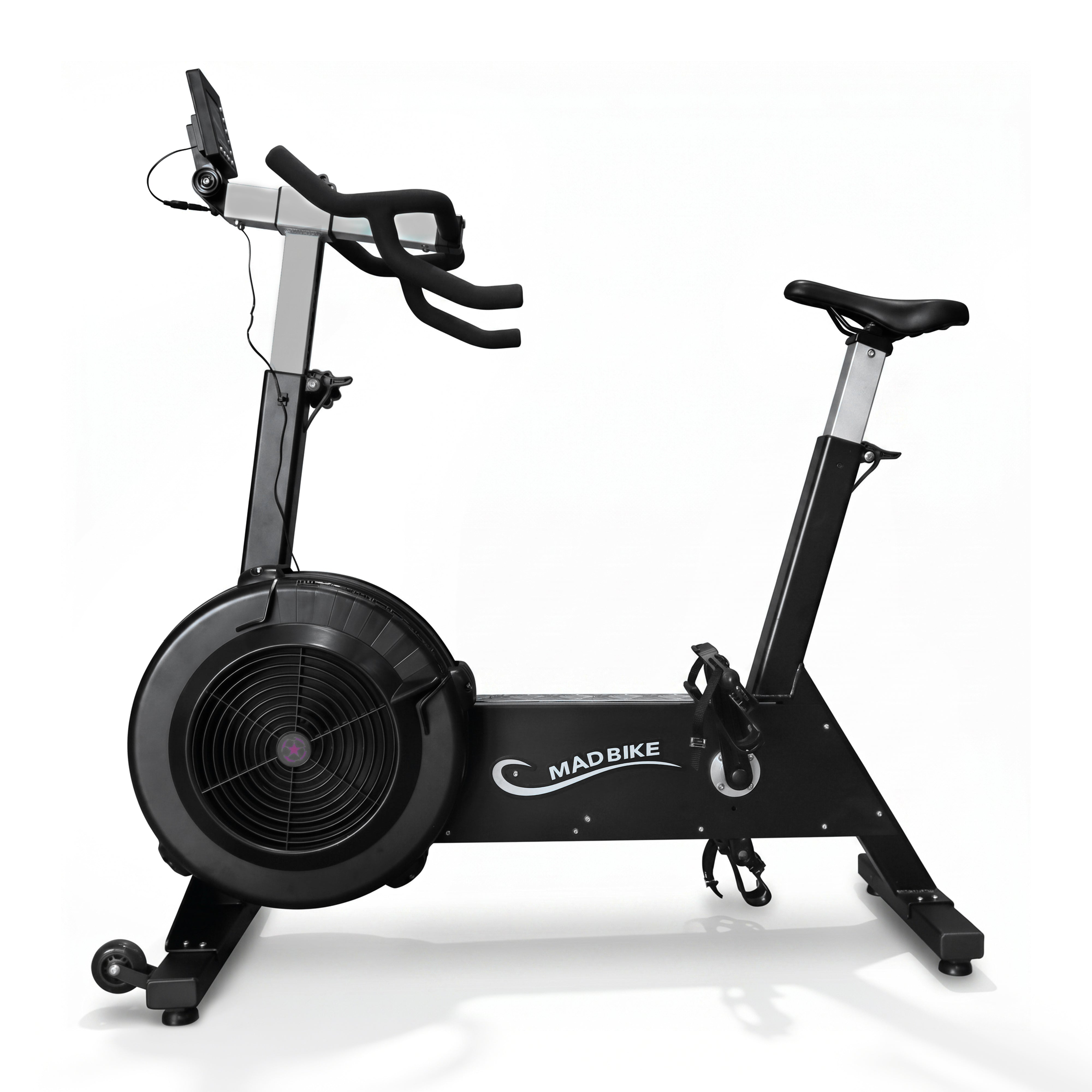 OLI JOY Air Resistance Spin Bike with 10-Level Resistance