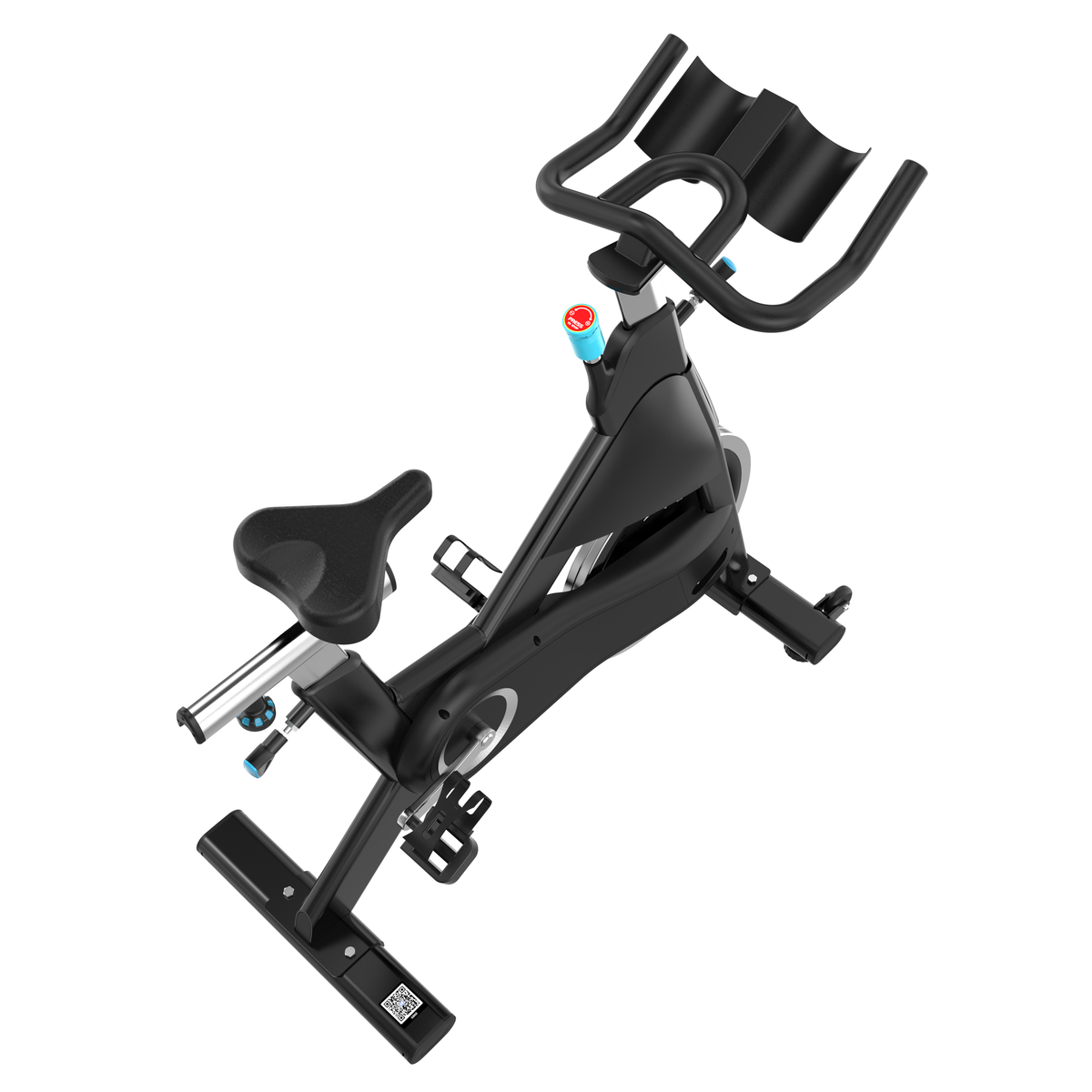 OLI JOY Commercial Indoor 18KG Flywheel Cycling Bike with Heavy-Duty Steel Frame