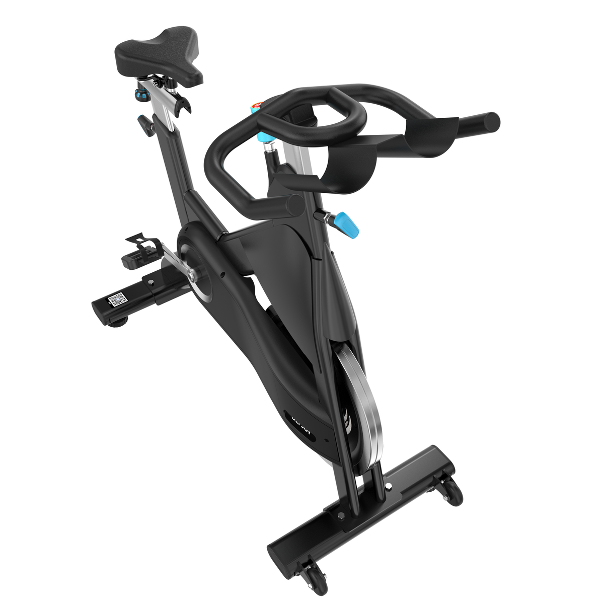 OLI JOY Commercial Indoor 18KG Flywheel Cycling Bike with Heavy-Duty Steel Frame