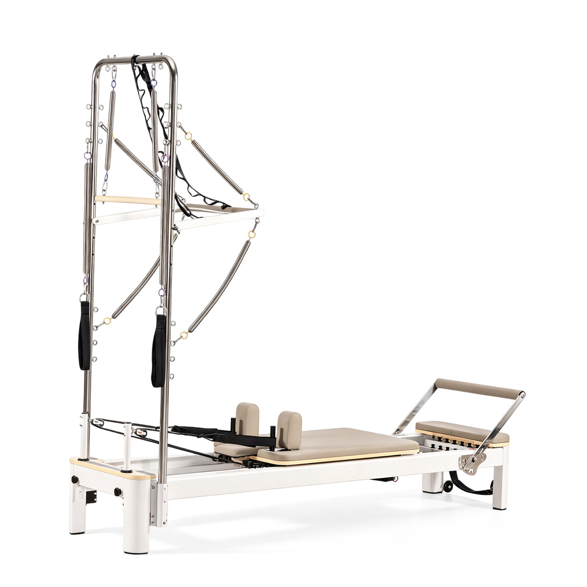Commercial-grade Reformer + Half Trapeze Tower