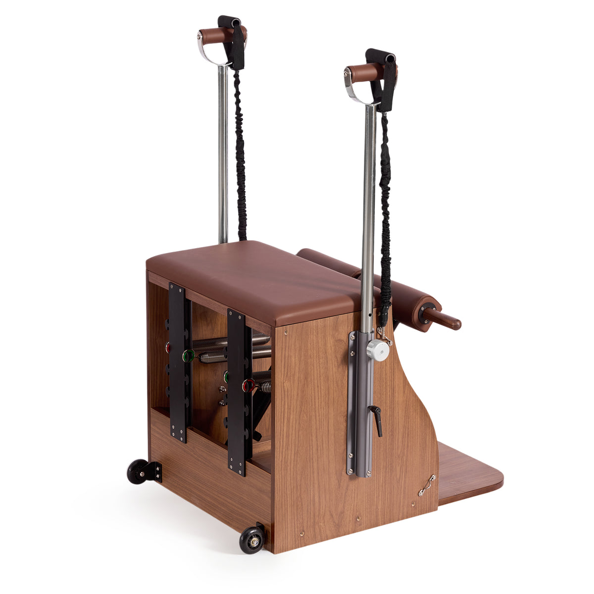 OLI JOY Commercial-Grade  Walnut Pilates Combo Stability Chair