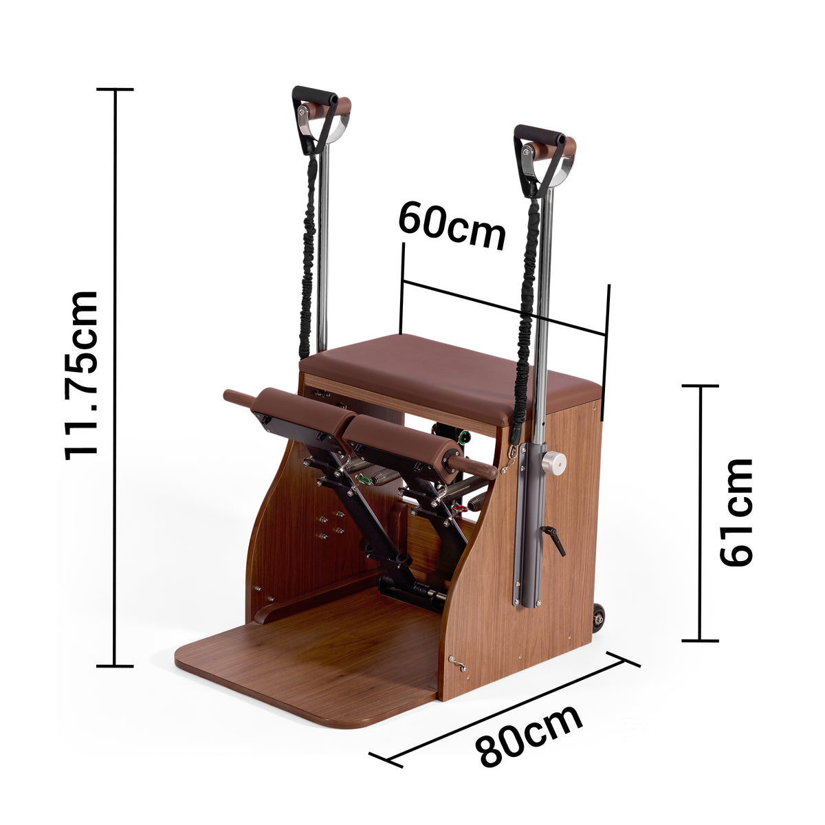 Compact footprint for studio and home use