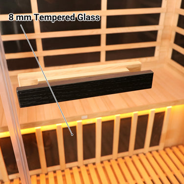 infrared sauna  interior