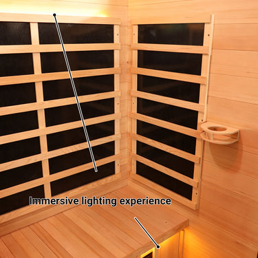  infrared sauna  interior