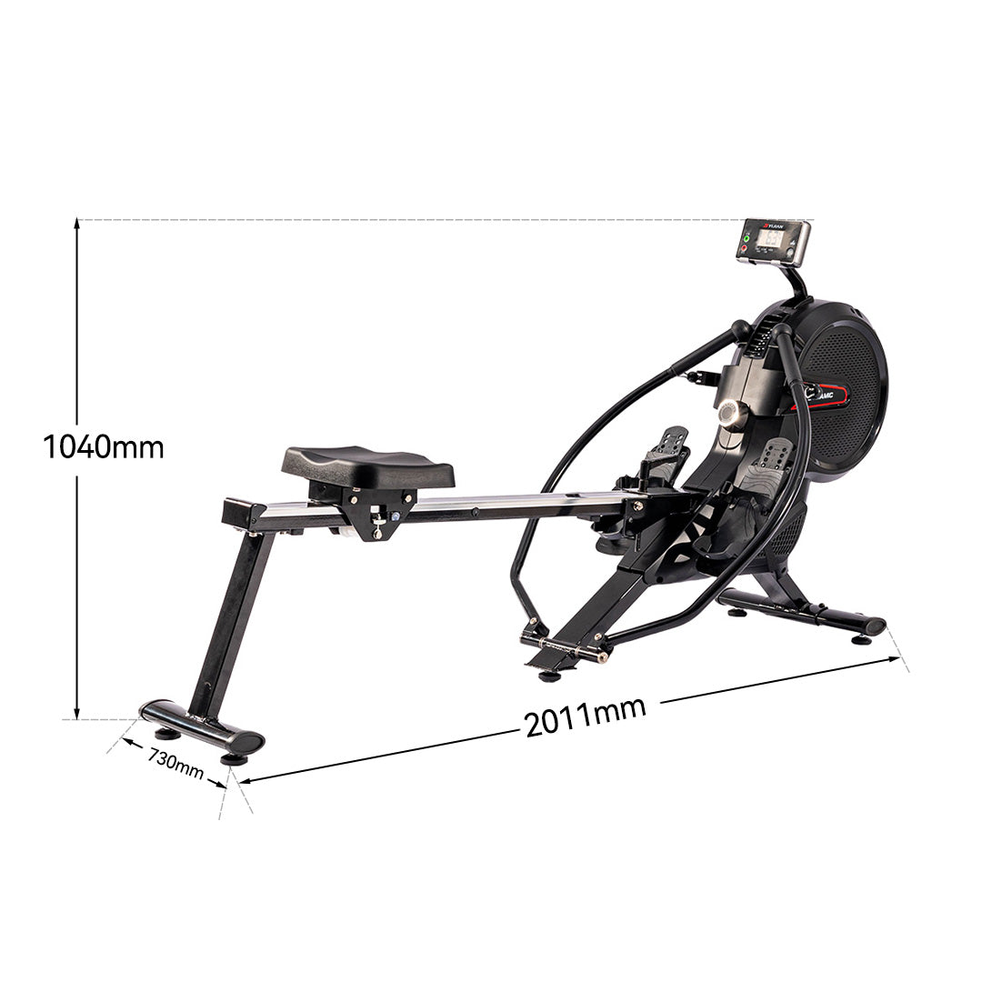 OLI JOY Double Sculls Air & Magnetic Rower