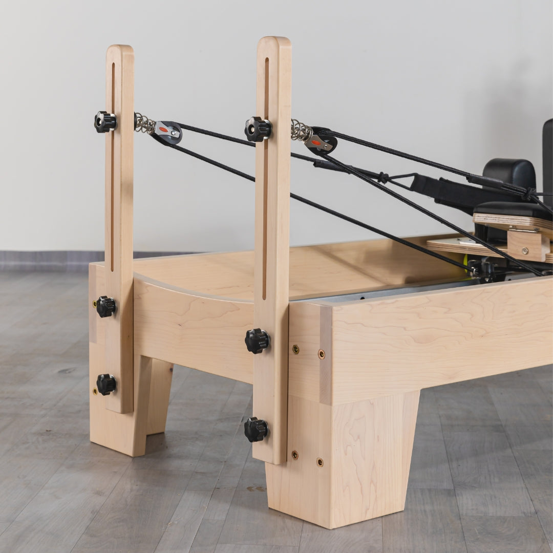 Oak Wood Reformer Core Pilates Machine - Oli Joy Sports 