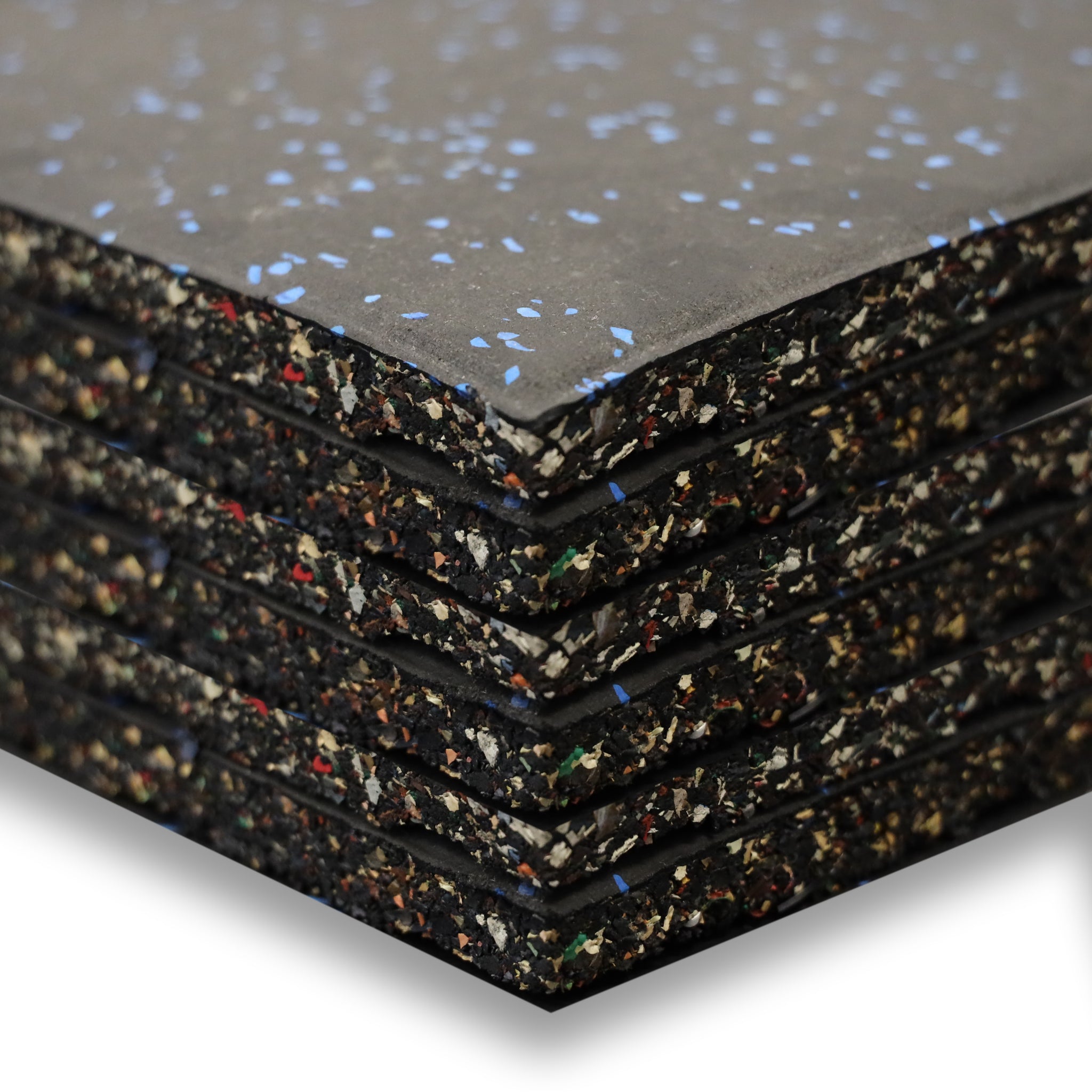 Pre Order 6PCS* 20mm Flooring Mat Soft Rubber Gym Flooring 1Mx 1M Tiles Mat - Oli Joy Sports 