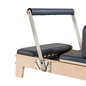 Foldable Pilates Reformer Oak Wood