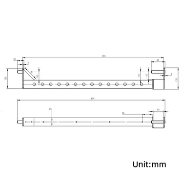 2.0mm Safety Spotter Arms (Pair) for full cage