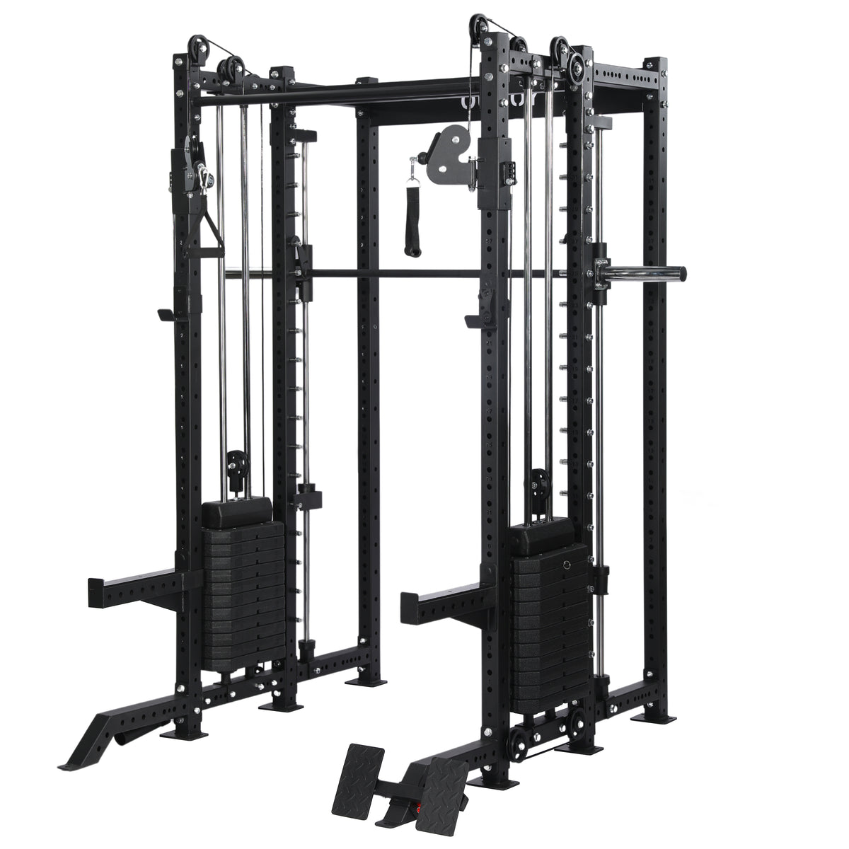 OLI JOY All-in-One Pin-Loaded Smith Machine Functional Trainer