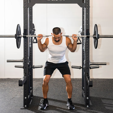 J Cups J Hooks Safety Bar Hooks Modular Power Rack System - Oli Joy Sports 
