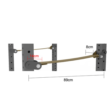 Safety Squat Belt Pair Modular Power Rack System - Oli Joy Sports 