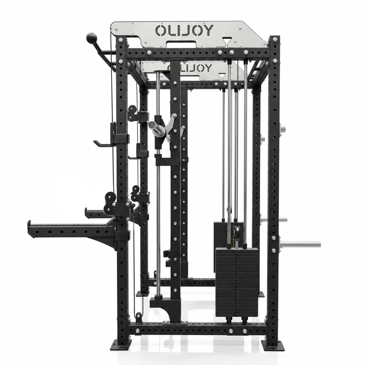 OLI JOY Commercial 3.0mm Dual Stack Smith Machine Functional Trainer