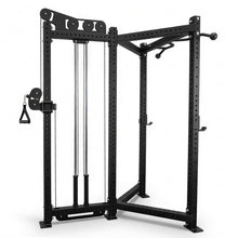 Load image into Gallery viewer, OLI JOY 3.0mm Corner Power Rack with Plate Loaded Cable System
