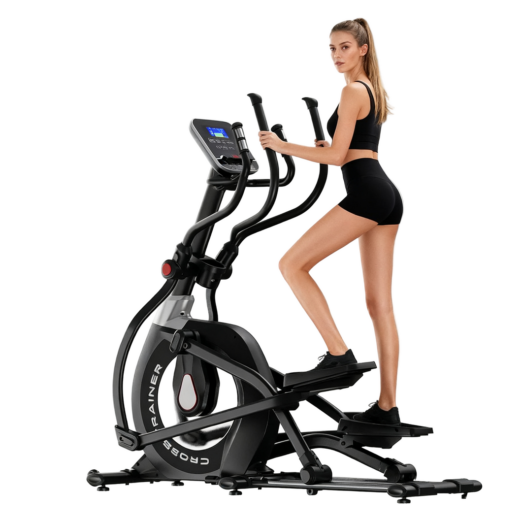 Oli Joy Elliptical & Cross Trainer — 16-Level Resistance for Home Full-Body Workouts