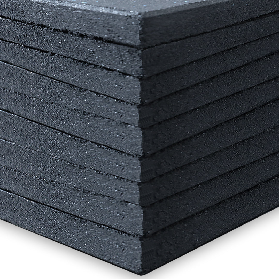 OLI JOY 25mm Soft Rubber Flooring Tile (1m x 1m) – 9pcs Bundle