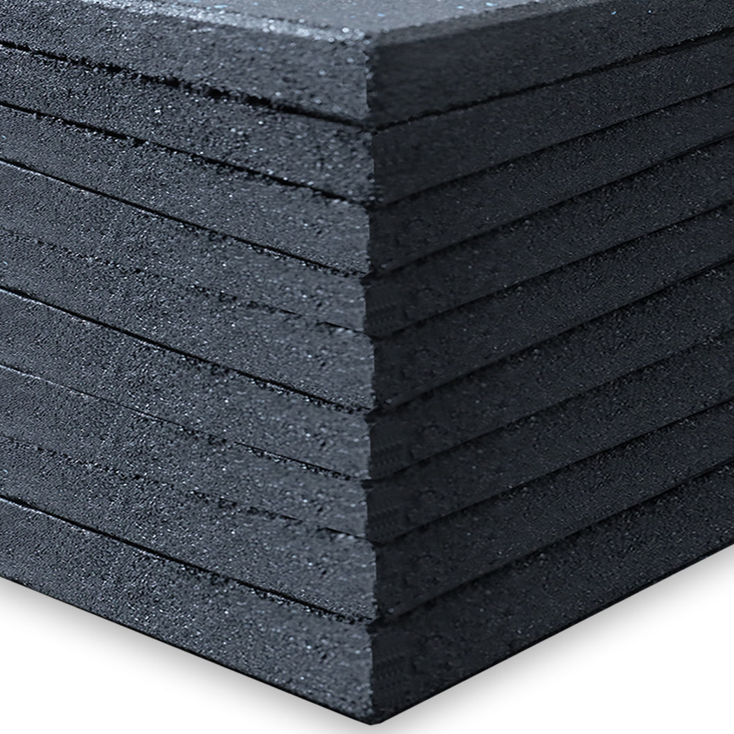 9PCS* 25mm 1Mx 1M Flooring Mat Bundle Soft Rubber Gym Flooring Tiles Mats