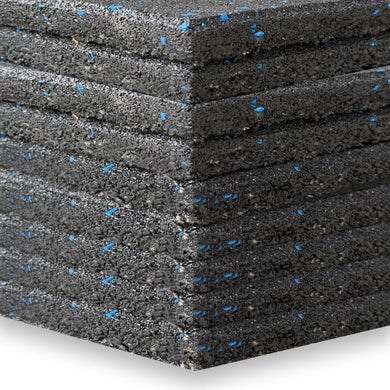 9PCS* 15mm 1Mx 1M Flooring Mat Bundle Soft Rubber Gym Flooring Tiles Mats - Oli Joy Sports 