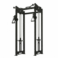 Load image into Gallery viewer, OLI JOY Plate Loaded Cable Crossover Power Rack with Chin-Up Bar
