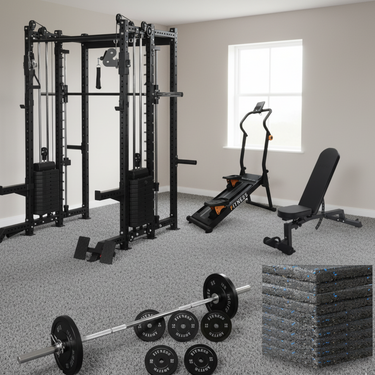 Oli Joy 8019 Ultimate Elite Bundle – All-in-One Smith Machine with 140 kg Stacks & Magnetic Vertical Climber