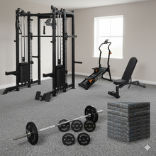 Load image into Gallery viewer, Oli Joy 8019 Ultimate Elite Bundle – All-in-One Smith Machine with 140 kg Stacks &amp; Magnetic Vertical Climber
