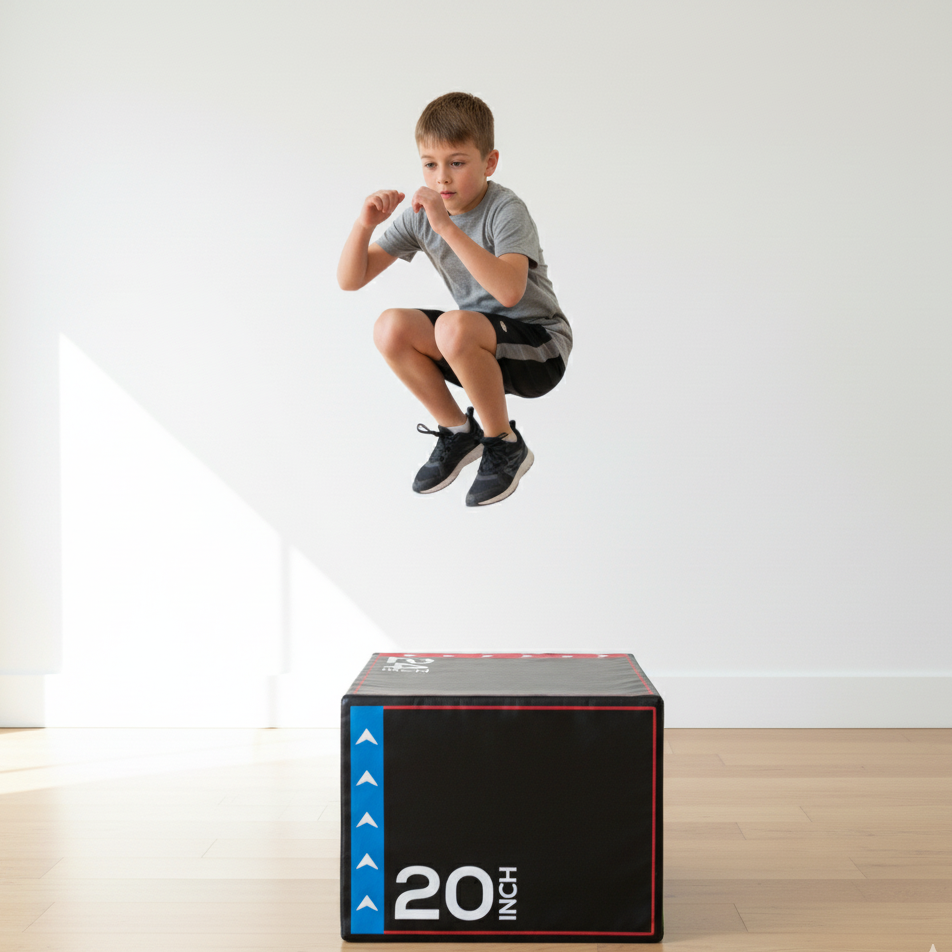 3 in 1 Heave Duty Jump Box Plyo 76x 51x 61cm