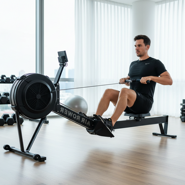 OLI JOY Commercial Air Resistance Rowing Machine