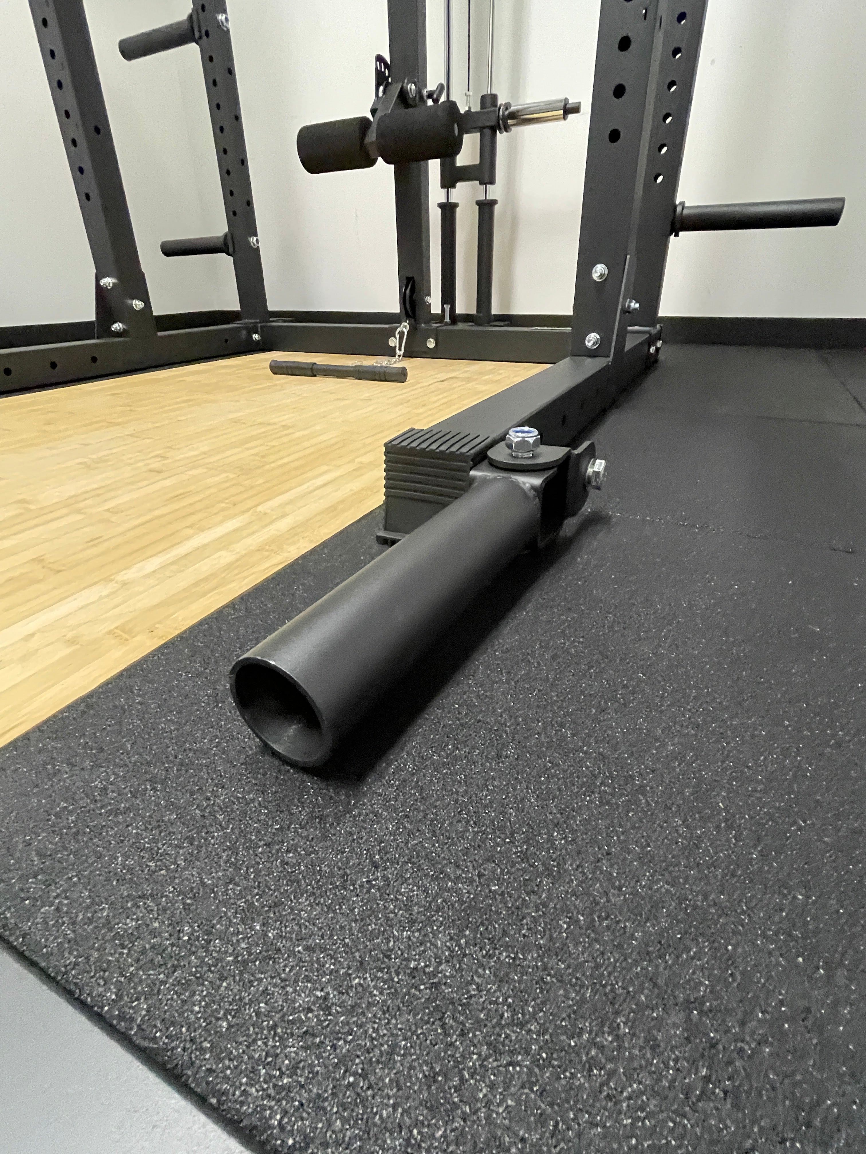Multifunctional Squat Rack Lat Pull Down Dip Bar Chin Up Bar Landmine - Oli Joy Sports 