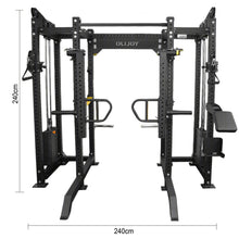 Load image into Gallery viewer, Ultimate Multi function Power Rack Pin Loaded Cable System Modular Power Rack System
