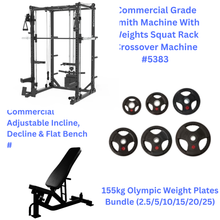 Load image into Gallery viewer, Commercial Grade Smith Machines &amp; Fitness Equipment Bundle 5383 NO.2
