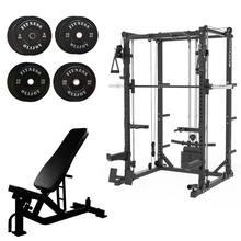 Load image into Gallery viewer, Preorder Smith Machines &amp; Fitness Equipment Bundle(100KG) 5383 BEST for HOME use NO.1
