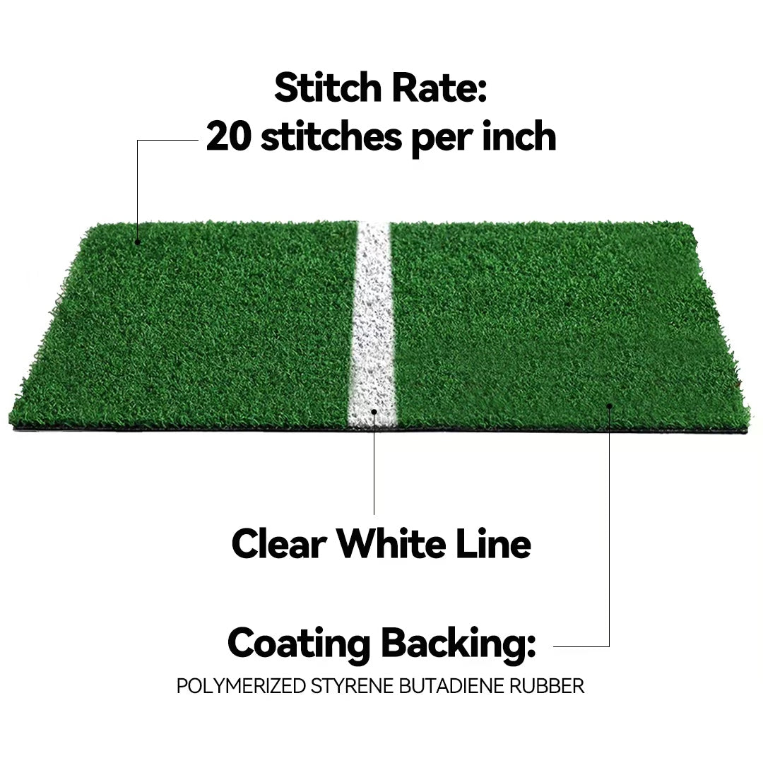 10m x 2m Green Turf Sled Track (with White Line)