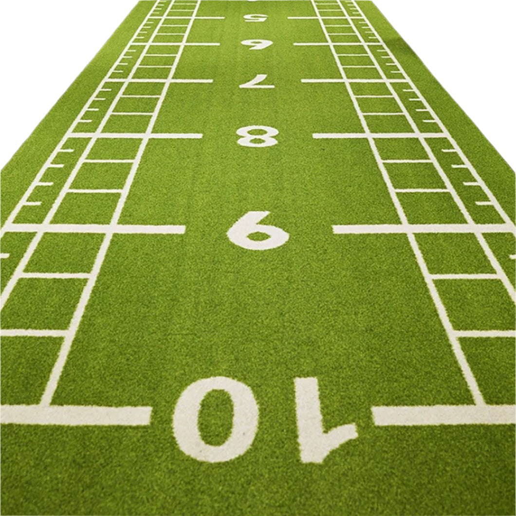 10m x 2m Green Turf Sled Track (with Distance Markings)