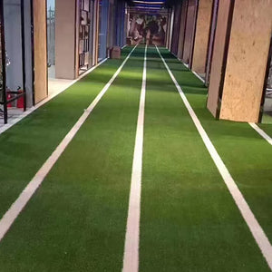 10m x 2m Green Turf Sled Track (with White Line)