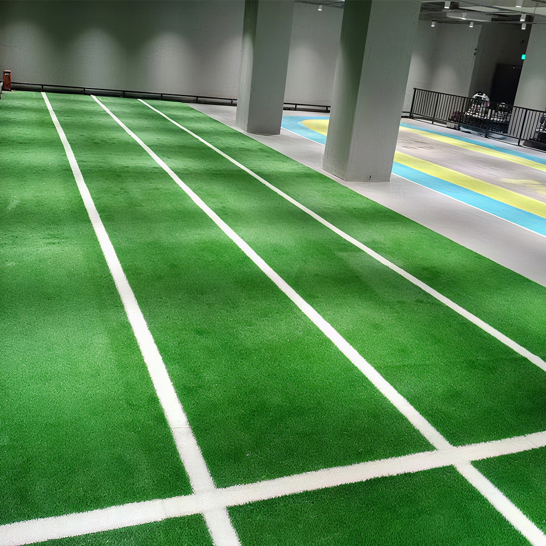 10m x 2m Green Turf Sled Track (with White Line)