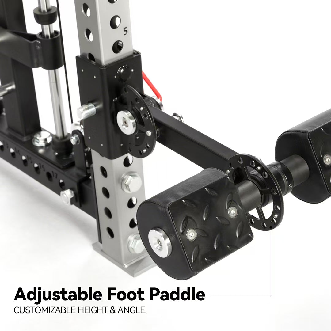 All-in-One Smith Machine Cable Crossover – Pin-Loaded Strength Trainer for Home & Commercial Gym
