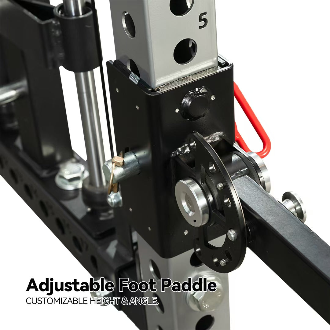 All-in-One Smith Machine Cable Crossover – Pin-Loaded Strength Trainer for Home & Commercial Gym