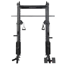 Load image into Gallery viewer, All-in-One Smith Machine + Cable Crossover with 70KG stacks– 2.0mm Modular Power Rack System
