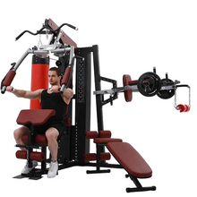 Load image into Gallery viewer, Preorder OLI JOY ApexStation L4 3-in-1 Home Gym System – 72kg Weight Stack Combat Edition
